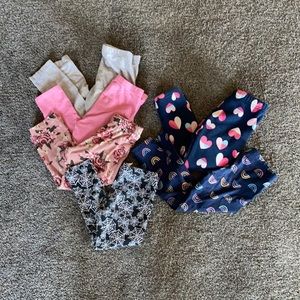 Girl’s Size 4-5T Legging Lot